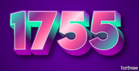 1755 Effetto testo