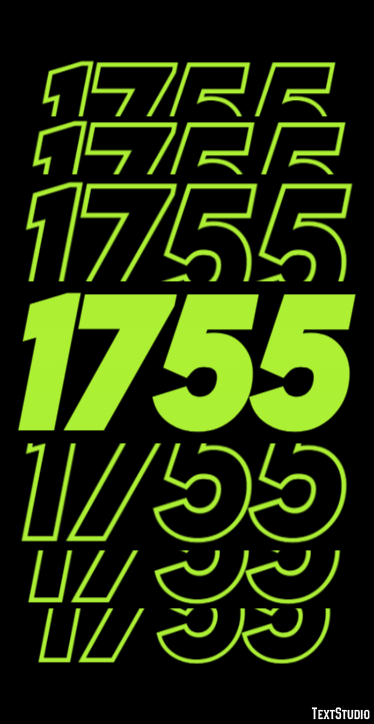 1755 Effetto testo