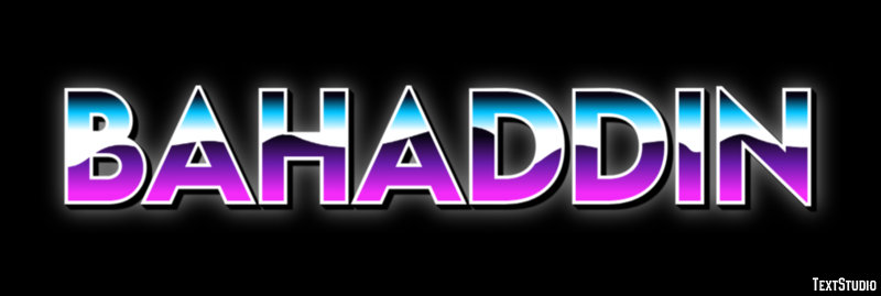 Bahaddin Texteffekt