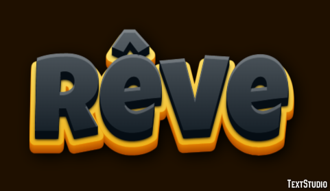 Rêve Texteffekt