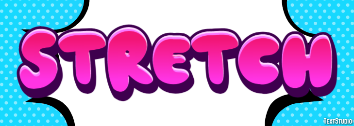 Stretch Efeito de texto
