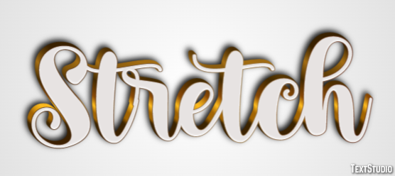 Stretch Text Effect