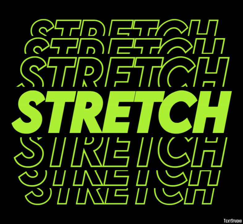 Stretch Text Effect