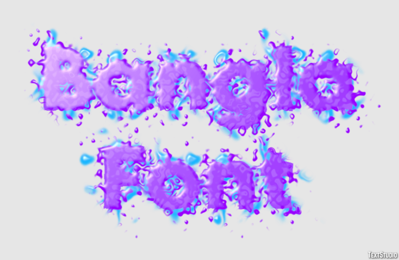Bangla Font Text Effect