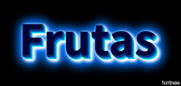 Frutas テキスト効果