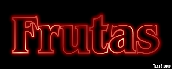Frutas テキスト効果