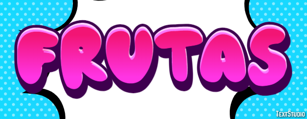 Frutas テキスト効果