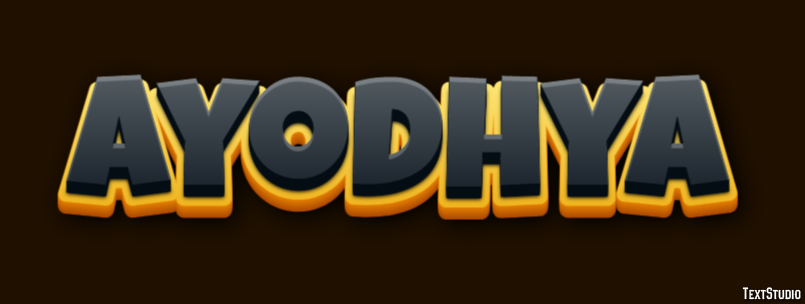 Ayodhya Эффект текста