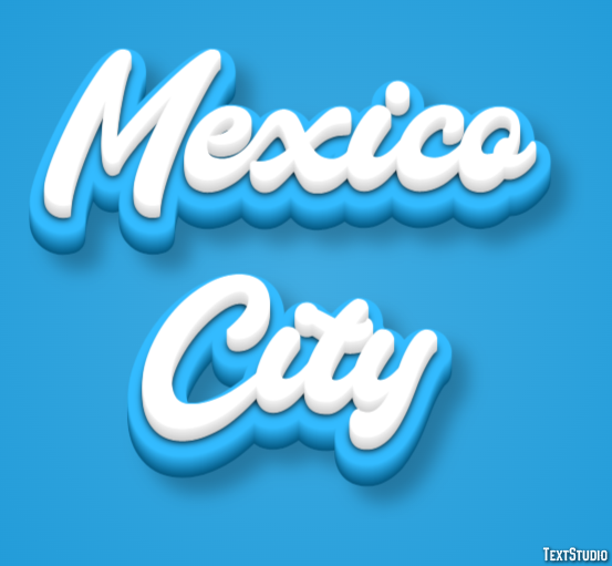 Mexico City Efekt tekstowy