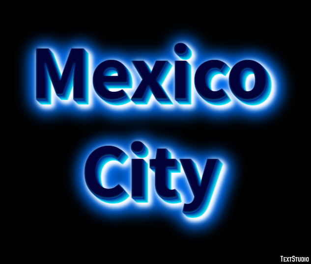 Mexico City Efekt tekstowy