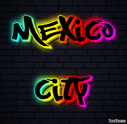Mexico City Efekt tekstowy