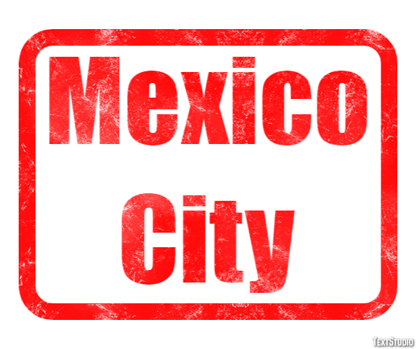 Mexico City Efekt tekstowy