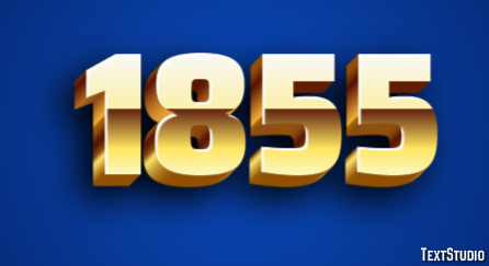 1855 テキスト効果