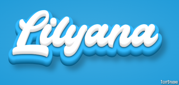 Lilyana Efecto de texto