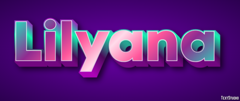 Lilyana Efecto de texto