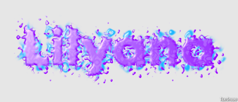 Lilyana Tekst Effect