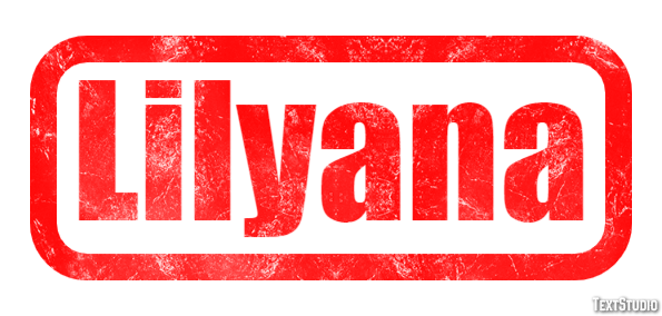 Lilyana Efecto de texto