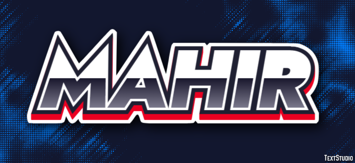 Mahir Effetto testo