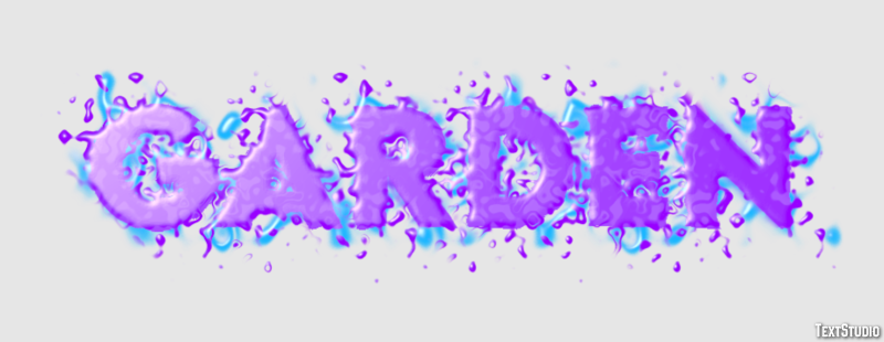 Garden Text Effect