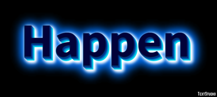 Happen Text Effect