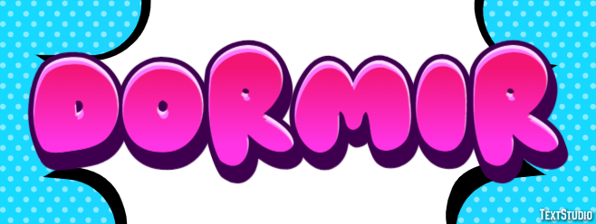 Dormir Efeito de texto