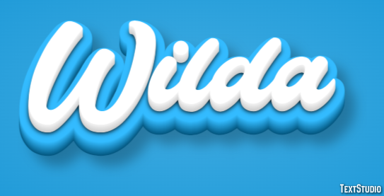 Wilda Text Effect