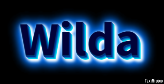 Wilda Effet de texte