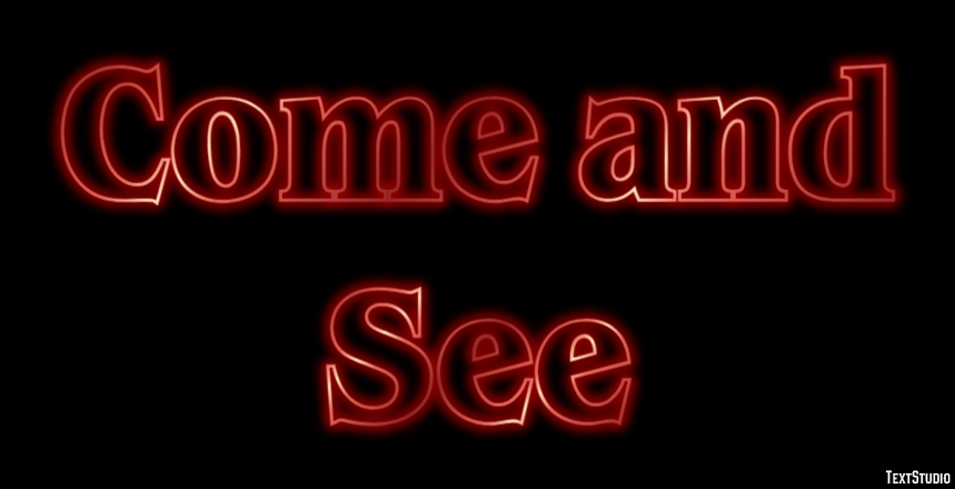 Come and See Text Effect