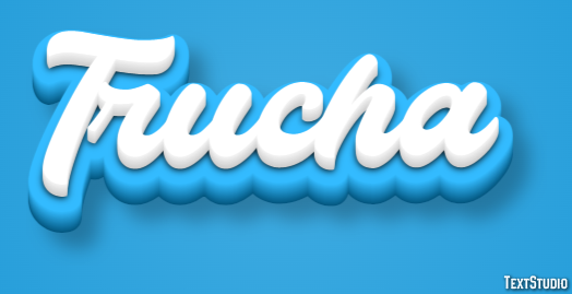Trucha Efecto de texto
