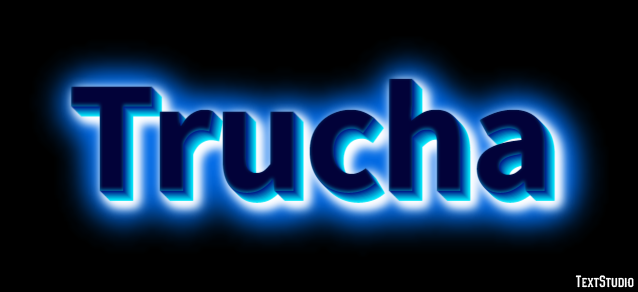 Trucha Efecto de Texto