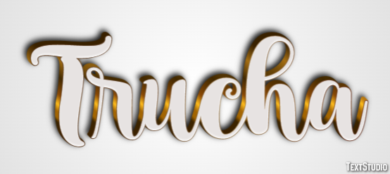 Trucha Texteffekt