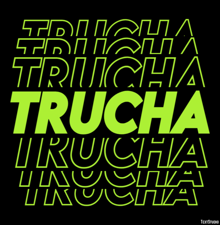 Trucha Efecto de texto