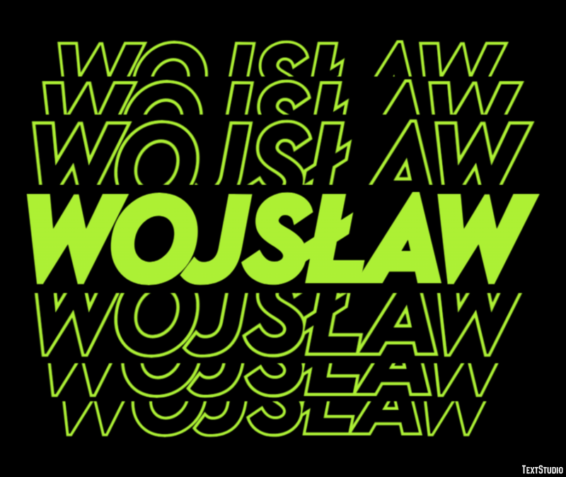 Wojsław Efekt tekstowy