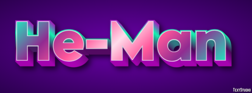 He-Man Effet de Texte