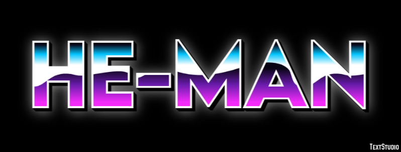He-Man Effet de Texte