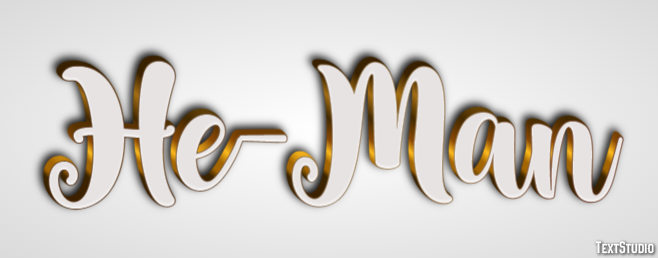 He-Man Text Effect