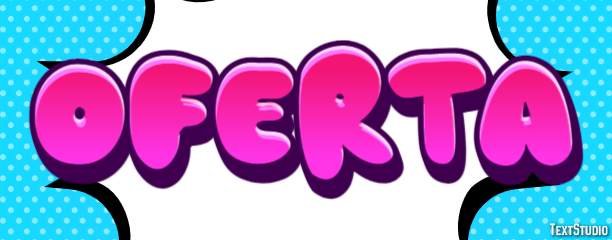 Oferta Efeito do texto