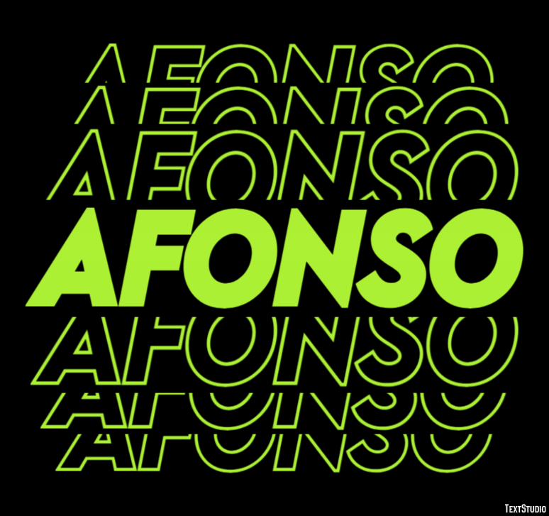 Afonso Efeito do texto