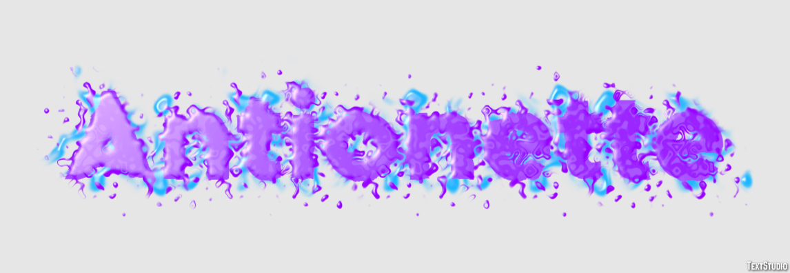 Antionette Text effect