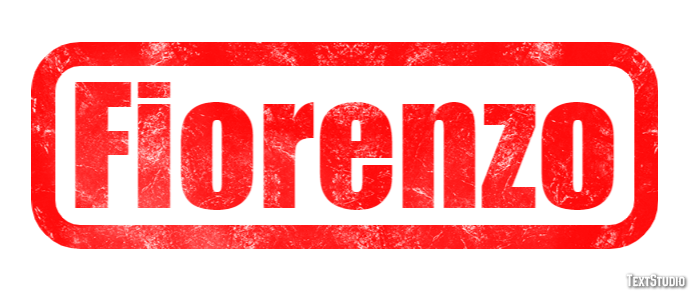 Fiorenzo Effetto testo