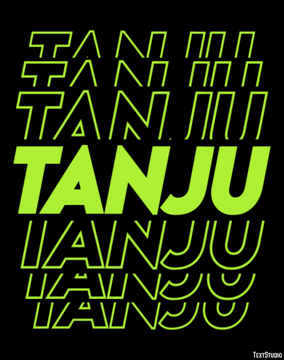 Tanju テキスト効果