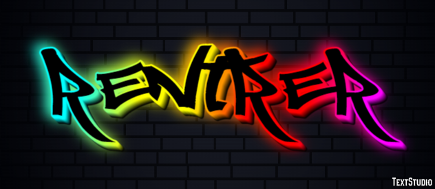 Rentrer Effet de Texte