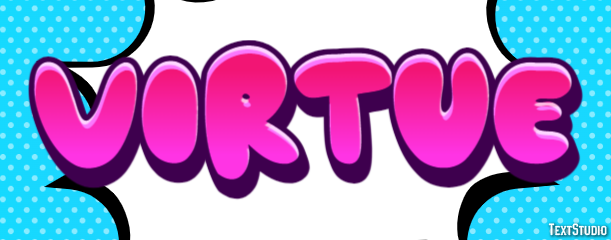 Virtue Effetto testo