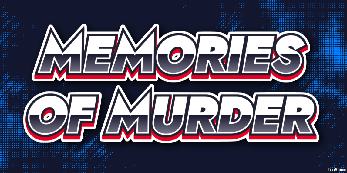 Memories of Murder Text Effect