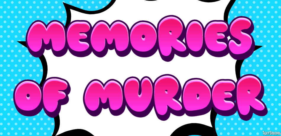 Memories of Murder Text Effect