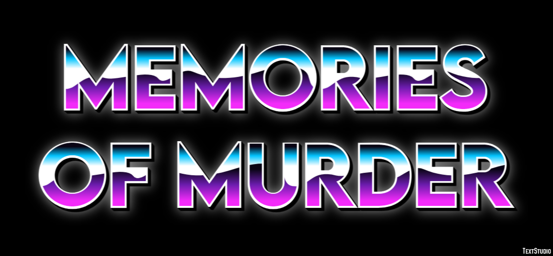 Memories of Murder Text Effect