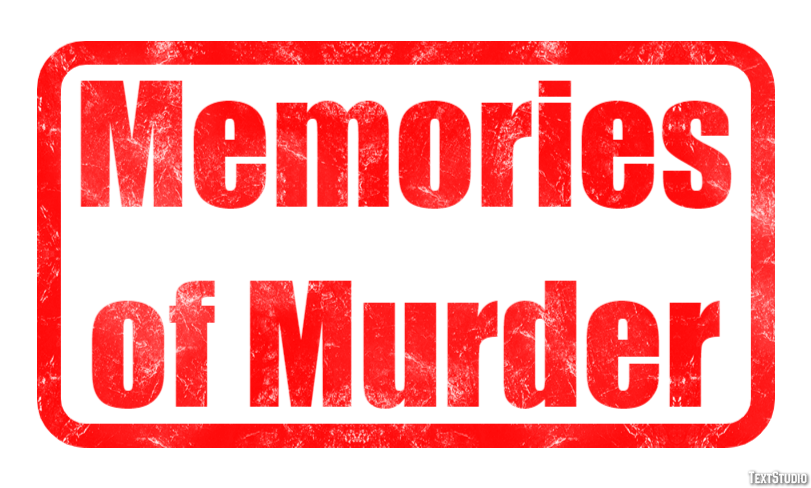 Memories of Murder Text effect