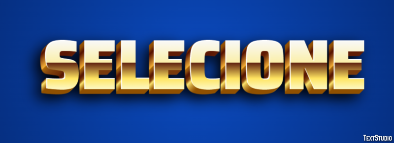 Selecione Efeito do texto