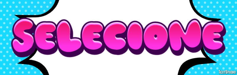 Selecione Efeito do texto