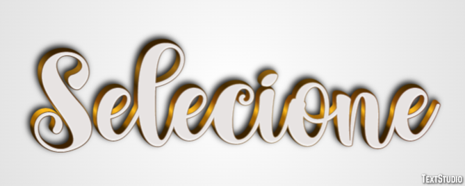 Selecione Efeito do texto